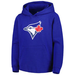 Royal Toronto Blue Jays Youth Team Primary Logo Pullover Hoodie