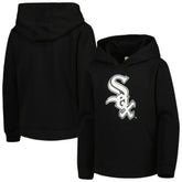 Black Chicago White Sox Youth Team Primary Logo Pullover Hoodie