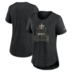 Women's Fashion Tri-Blend T-Shirt - New Orleans Saints T-shirts