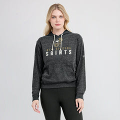 Women's Rewind Gym Vintage Lightweight Pullover Hoodie - New Orleans Saints Hoodies