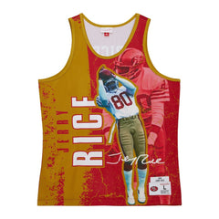 Jerry Rice 1994 Player Burst Tank Top - San Francisco 49ers Tops