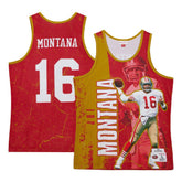 Joe Montana 1989 Player Burst Tank Top - San Francisco 49ers Tops