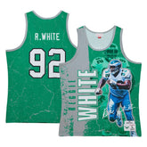 Reggie White 1992 Player Burst Tank Top - Philadelphia Eagles Tops