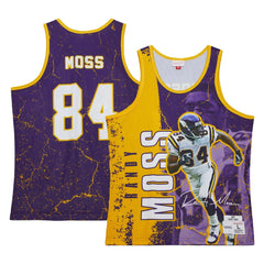 Randy Moss 1998 Player Burst Tank Top - Minnesota Vikings Tops
