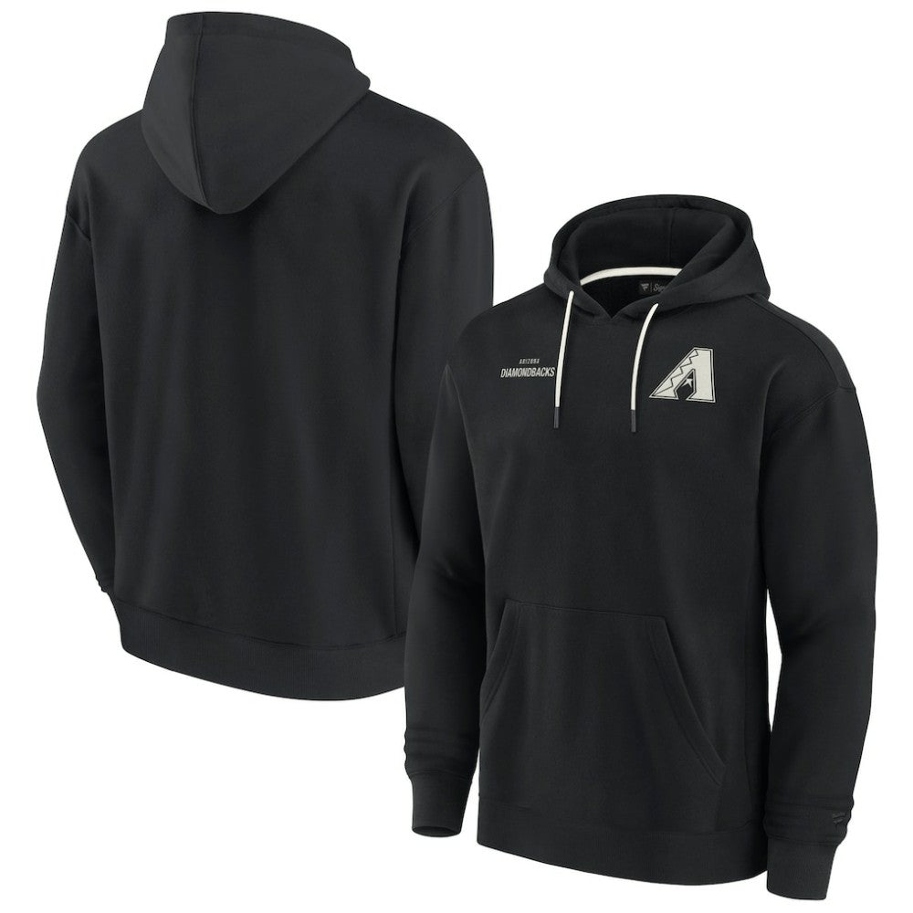 Black Arizona Diamondbacks Fanatics Unisex Elements Super Soft Fleece Pullover Hoodie