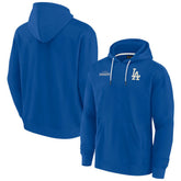 Royal Los Angeles Dodgers Fanatics Unisex Elements Super Soft Fleece Pullover Hoodie