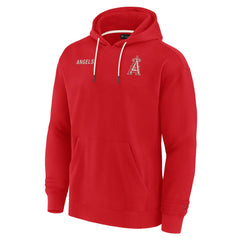Red Los Angeles Angels Fanatics Unisex Elements Super Soft Fleece Pullover Hoodie