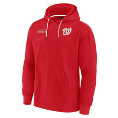 Red Washington Nationals Fanatics Unisex Elements Super Soft Fleece Pullover Hoodie