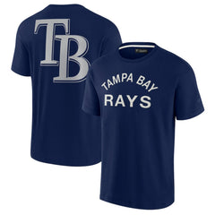 Navy Tampa Bay Rays Fanatics Unisex Elements Super Soft Short Sleeve T-Shirt