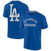 Royal Los Angeles Dodgers Fanatics Unisex Elements Super Soft Short Sleeve T-Shirt