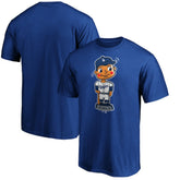 Royal Los Angeles Dodgers Pop Fly T-Shirt