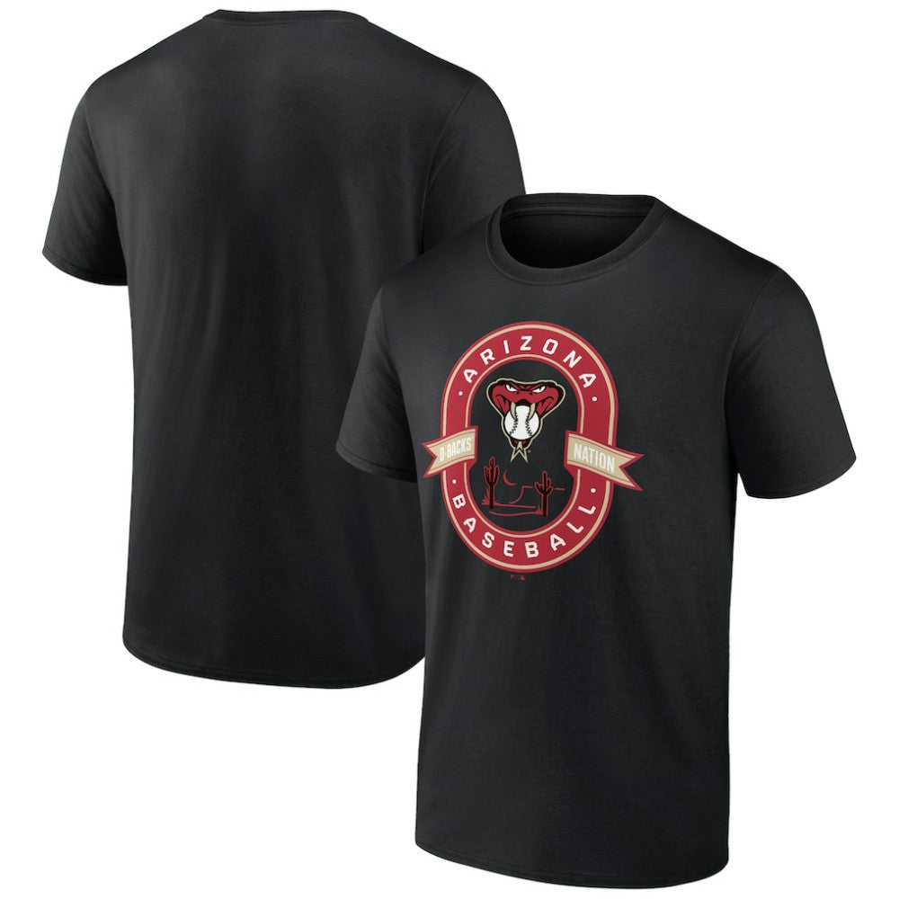 Black Arizona Diamondbacks Glory Bound D-Backs Nation T-Shirt