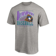 Heather Gray Arizona Diamondbacks Cooperstown Collection Winning Time T-Shirt