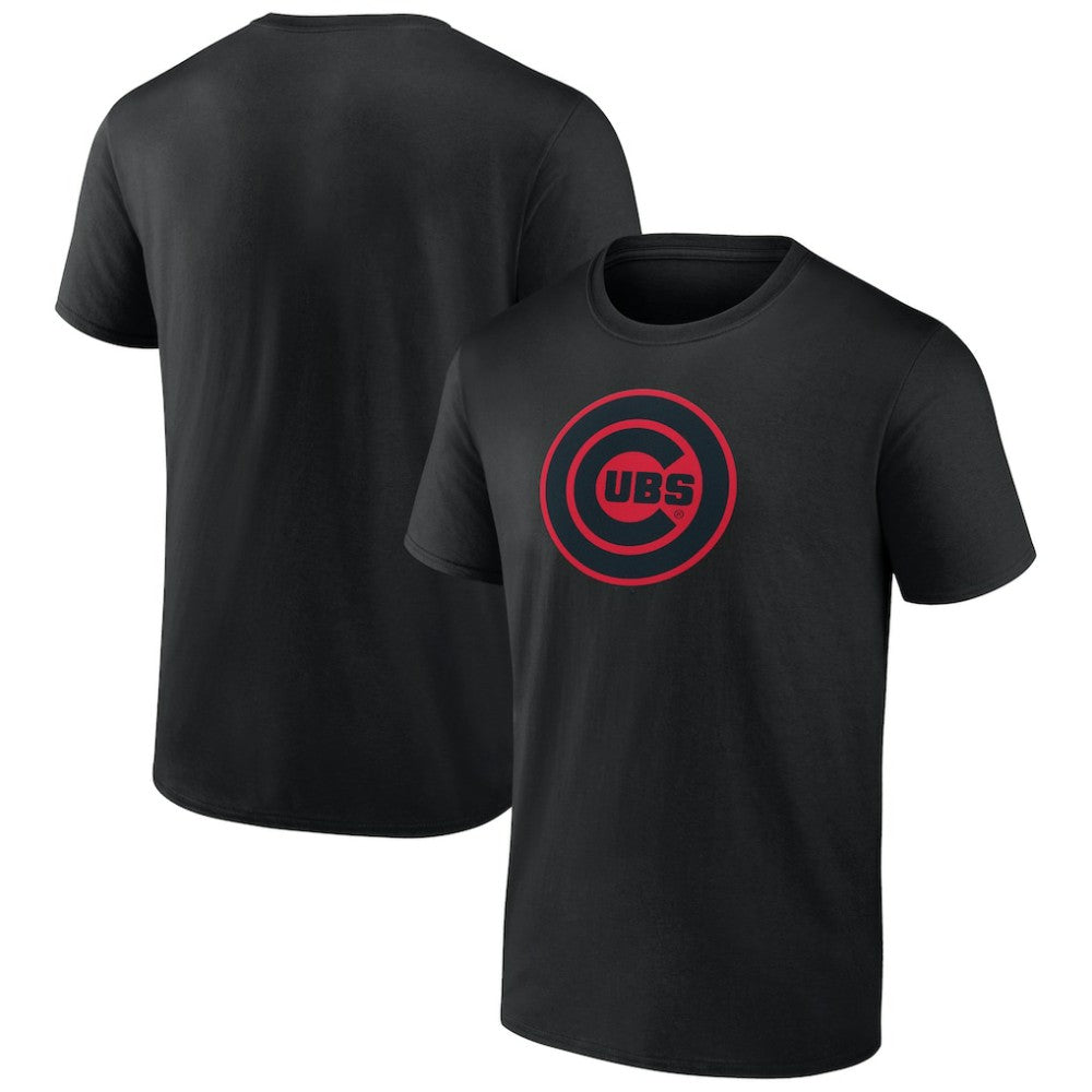 Black Chicago Cubs Rough Diamond T-Shirt