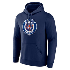 Navy Detroit Tigers Cooperstown Collection Pullover Hoodie