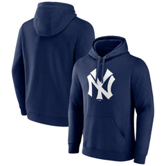 Navy New York Yankees Cooperstown Collection Pullover Hoodie