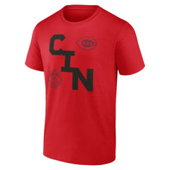 Red Cincinnati Reds Record Shattered T-Shirt