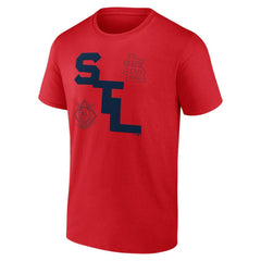 Red St. Louis Cardinals Record Shattered T-Shirt