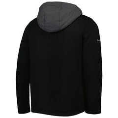 Black Cleveland Guardians Levelwear Ruckus Quarter-Zip Hoodie