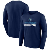 Minnesota Timberwolves Let's Go Long Sleeve T-Shirt