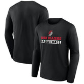 Portland Trail Blazers Let's Go Long Sleeve T-Shirt