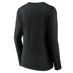 Los Angeles Lakers Women's Tumble V-Neck Long Sleeve T-Shirt