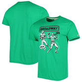 Joe Namath Homage Unisex Unisex Caricature Retired Player Tri-Blend T-Shirt - New York Jets T-shirts