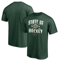NHL Minnesota Wild Hometown Collection Push Ahead T-Shirt