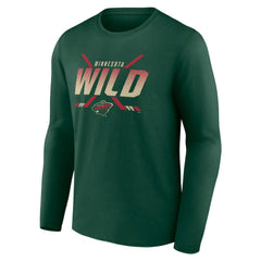 NHL Minnesota Wild Team Covert Long Sleeve T-Shirt