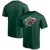NHL Minnesota Wild Snow Logo T-Shirt