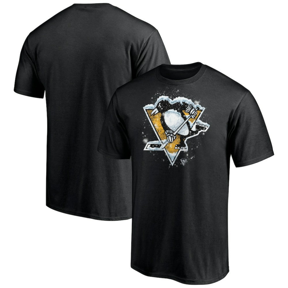 NHL Pittsburgh Penguins Snow Logo T-Shirt