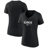 NHL Los Angeles Kings Women's Active Edge V-Neck T-Shirt
