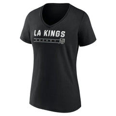 NHL Los Angeles Kings Women's Primary Play V-Neck T-Shirt