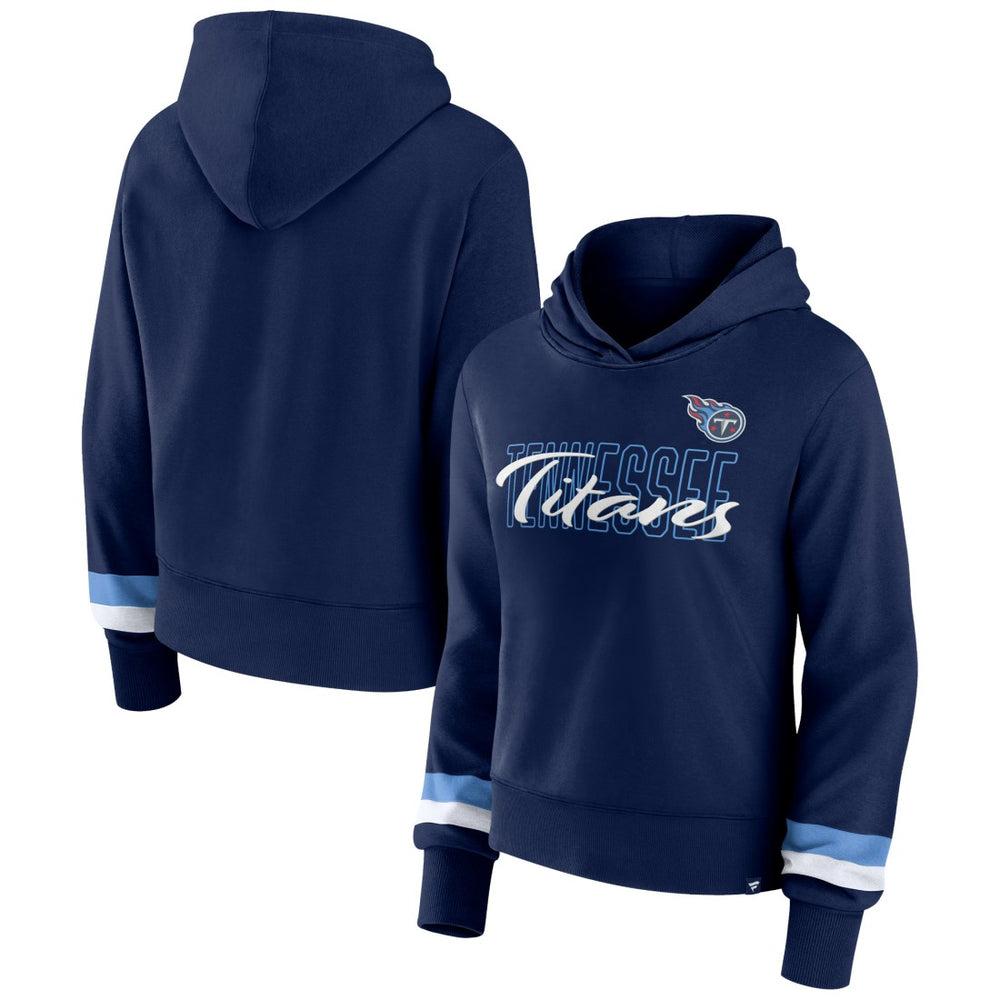 Women's Over Under Pullover Hoodie - Tennessee Titans Hoodies