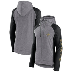 Women's Blind Side Lightweight Full-Zip Hoodie - New Orleans Saints Hoodies