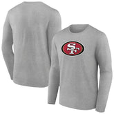 Primary Team Logo Long Sleeve T-Shirt - San Francisco 49ers T-shirts