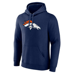 Primary Team Logo Fitted Pullover Hoodie - Denver Broncos Hoodies