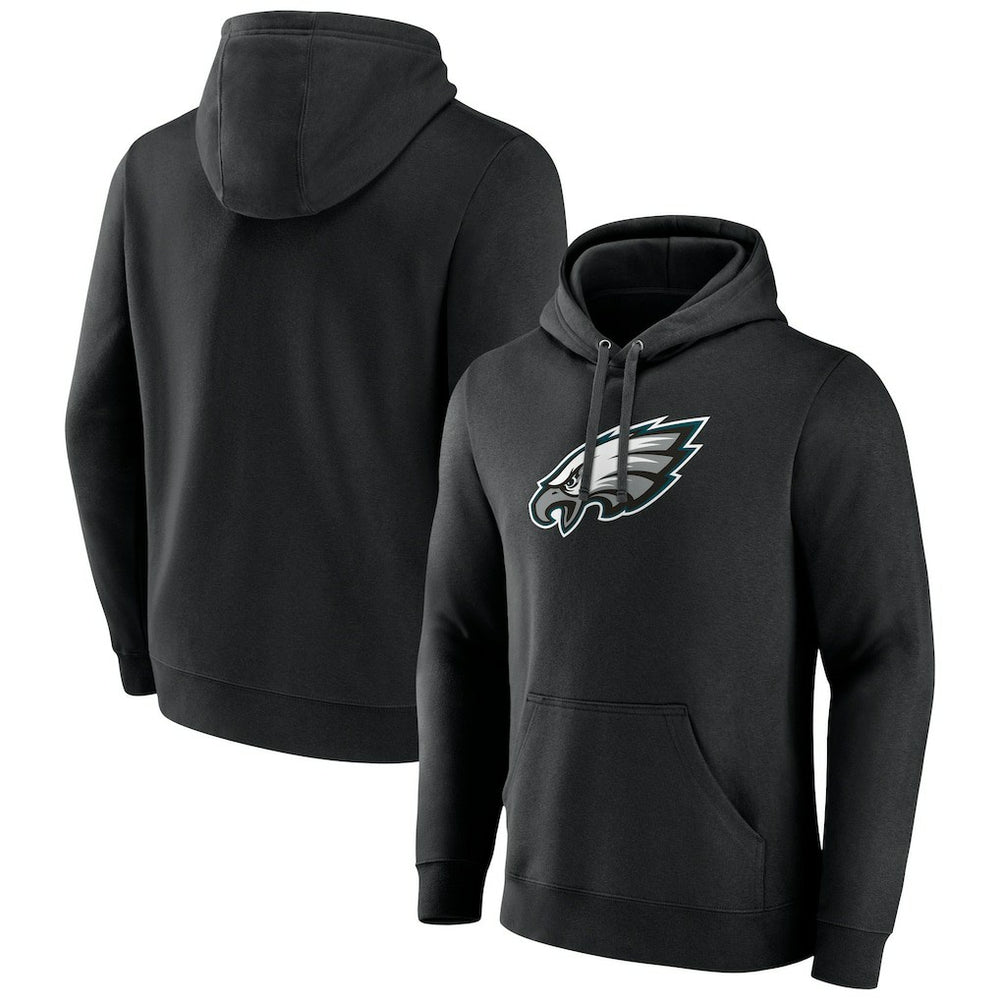 Primary Team Logo Fitted Pullover Hoodie - Philadelphia Eagles Hoodies