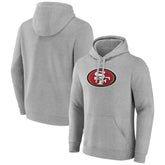 Primary Team Logo Fitted Pullover Hoodie - San Francisco 49ers Hoodies