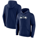 Primary Team Logo Fitted Pullover Hoodie - Seattle Seahawks Hoodies