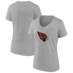 Women's Primary Logo V-Neck T-Shirt - Arizona Cardinals T-shirts