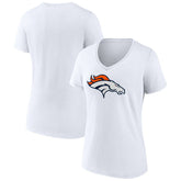 Women's Primary Team Logo V-Neck T-Shirt - Denver Broncos T-shirts