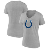 Women's Primary Team Logo V-Neck T-Shirt - Indianapolis Colts T-shirts