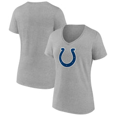 Women's Primary Team Logo V-Neck T-Shirt - Indianapolis Colts T-shirts