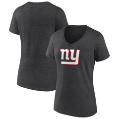 Women's Primary Team Logo V-Neck T-Shirt - New York Giants T-shirts