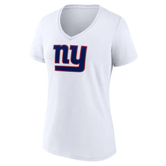 Women's Primary Team Logo V-Neck T-Shirt - New York Giants T-shirts