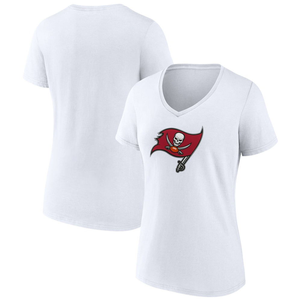 Women's Primary Team Logo V-Neck T-Shirt - Tampa Bay Buccaneers T-shirts