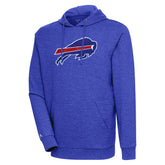 Antigua Action Chenille Pullover Hoodie - Buffalo Bills Hoodies