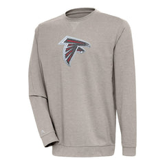 Antigua Reward Chenille Pullover Crewneck Sweatshirt - Atlanta Falcons Pullover