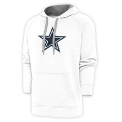 Antigua Victory Chenille Pullover Hoodie - Dallas Cowboys Hoodies